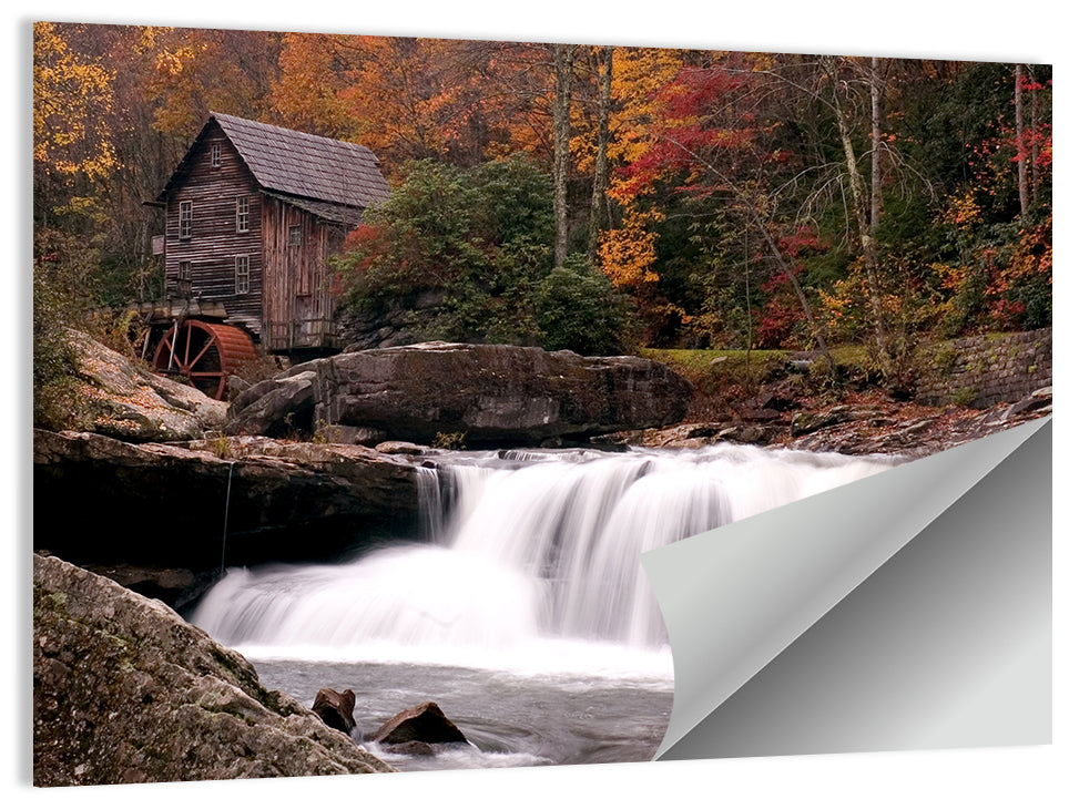 Glade Creek Grist Mill, West Virginia Wall Art