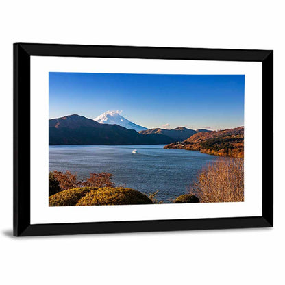 Mount Fuji Over Lake Ashi Wall Art