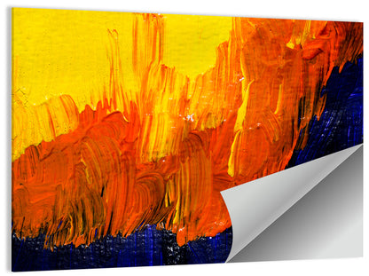 Mountain Ridge Abstract Wall Art