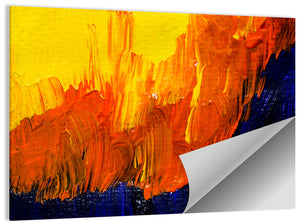 Mountain Ridge Abstract Wall Art