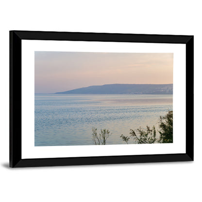 Sea of Galilee at Dusk Wall Art