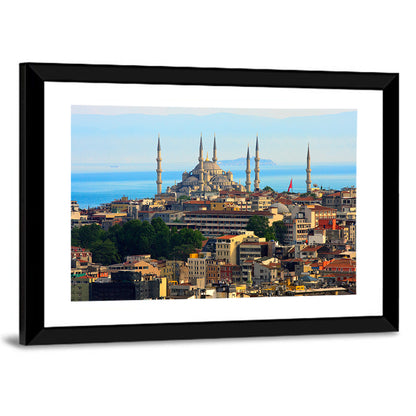 Sultan Ahmed Mosque Skyline Wall Art