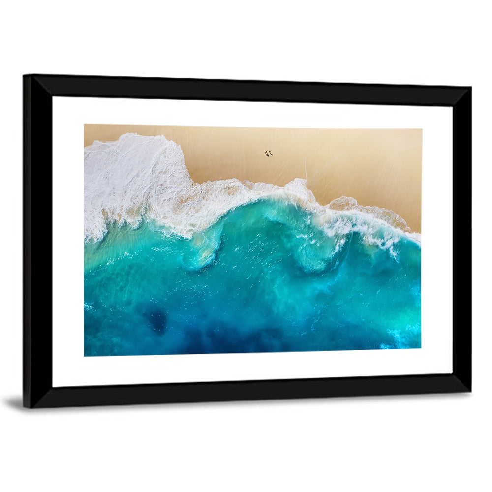 Nusa Penida Aerial Beach Wall Art