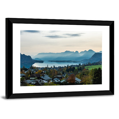 Fuschlsee Dawn Reflections Wall Art