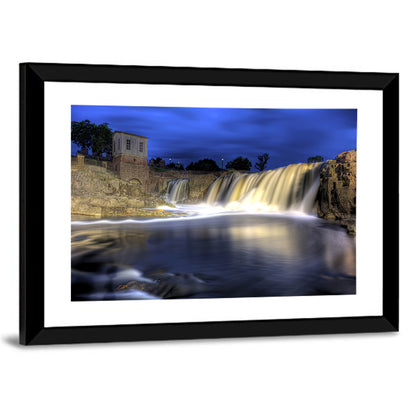 Queen Bee Mill Waterfall Wall Art