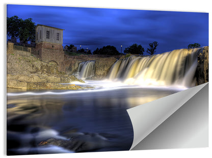 Queen Bee Mill Waterfall Wall Art
