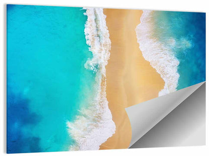 Nusa Penida Turquoise Beach Wall Art