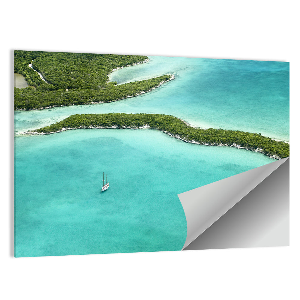 Turquoise Bahamas Islands Wall Art