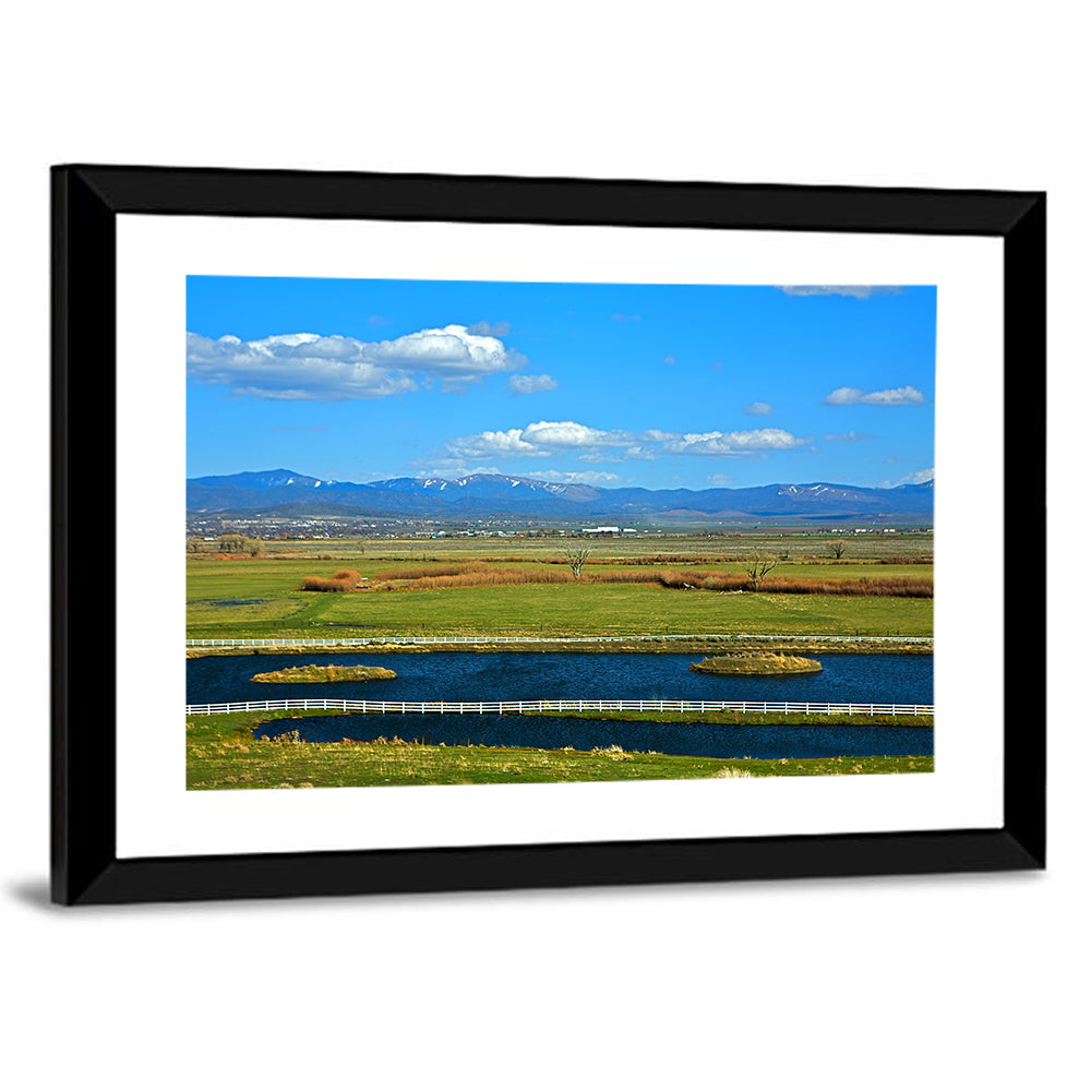 Genoa Township Pond View Wall Art