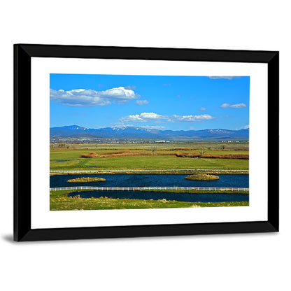 Genoa Township Pond View Wall Art
