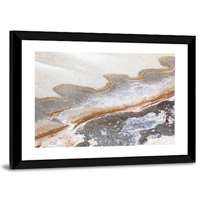 Lake Eyre Salt Flats Wall Art