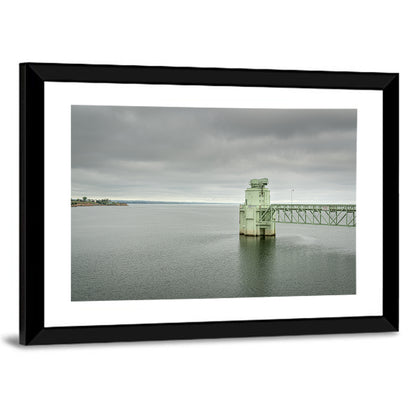 Lake Mcconaughy Intake Tower Wall Art