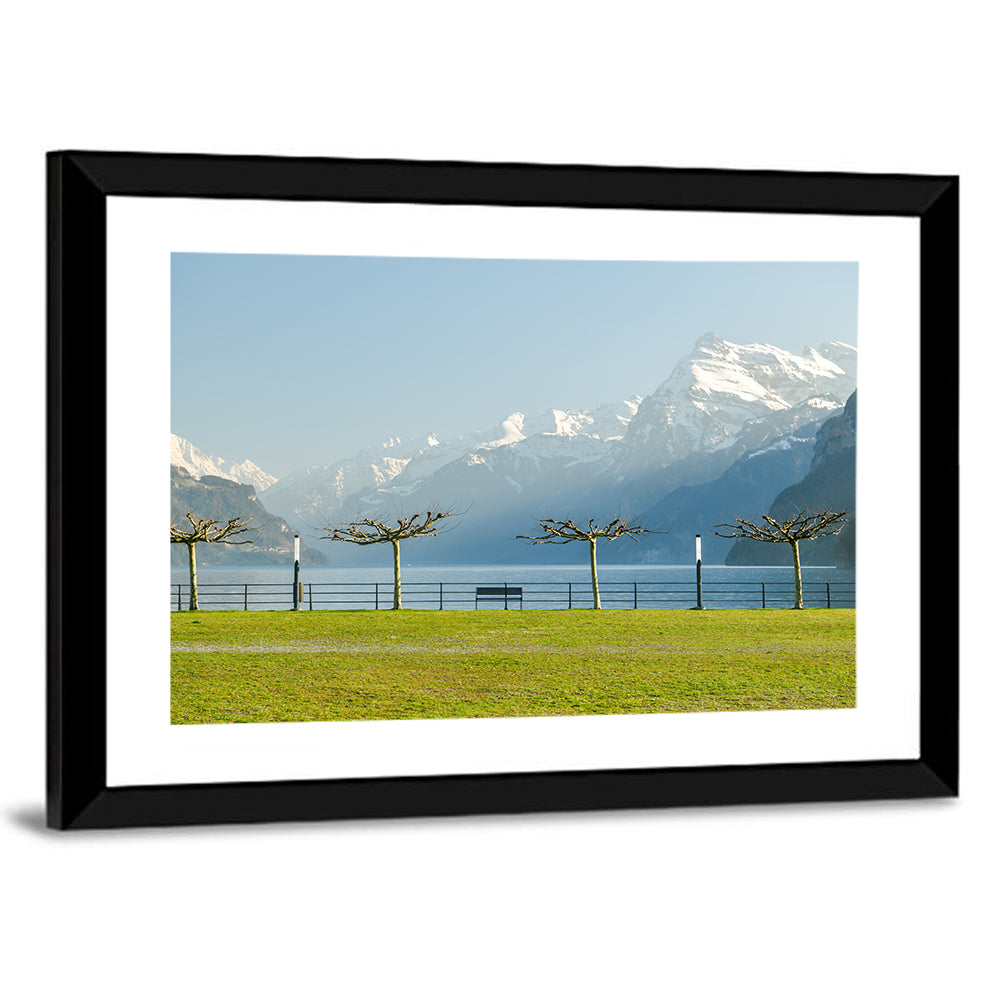 Lake Lucerne Landscape Wall Art