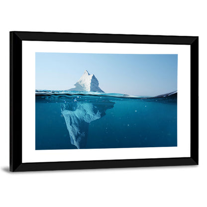 Split-level Iceberg Wall Art