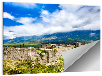 Gjirokastër Fortress Over Drino Valley Wall Art