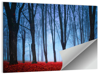 Mystical Autumn Forest Wall Art