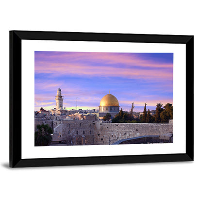 Al Aqsa at Golden Hour Wall Art