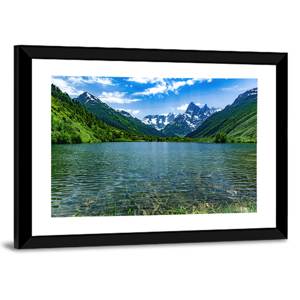 Tumanly Kel Mountain Lake Wall Art