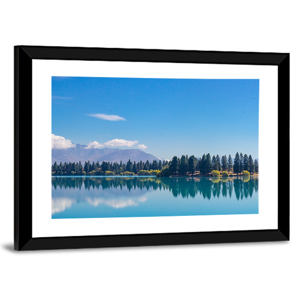 Lake Ruataniwha Reflection Wall Art