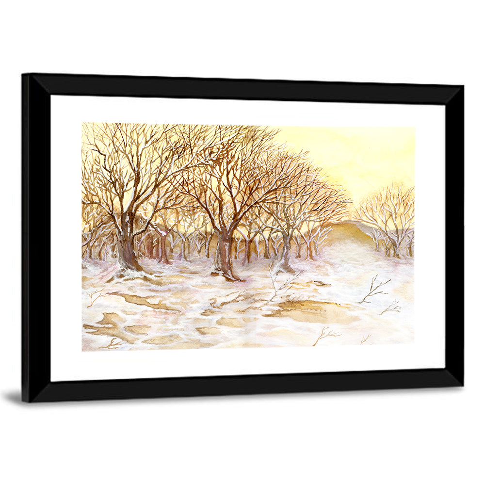 Dry Land Winter Wall Art