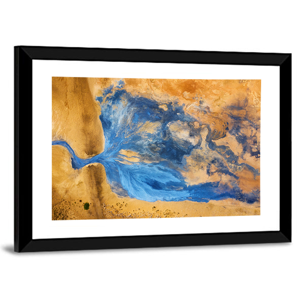 Geysers Valley Aerial View Wall Art