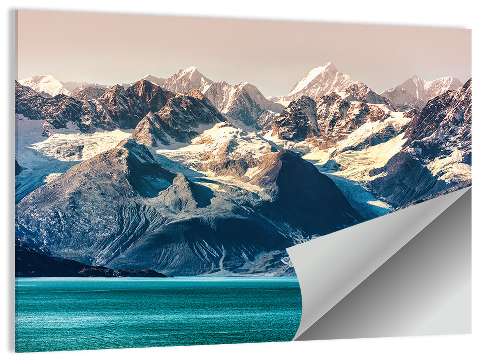 Glacier Bay Turquoise Waters Wall Art