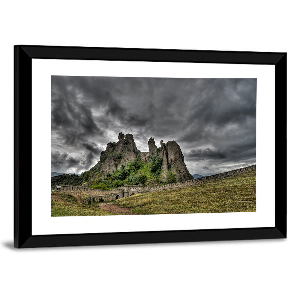 Belogradchik Fortress Rock Formations Wall Art, framed print, landscape