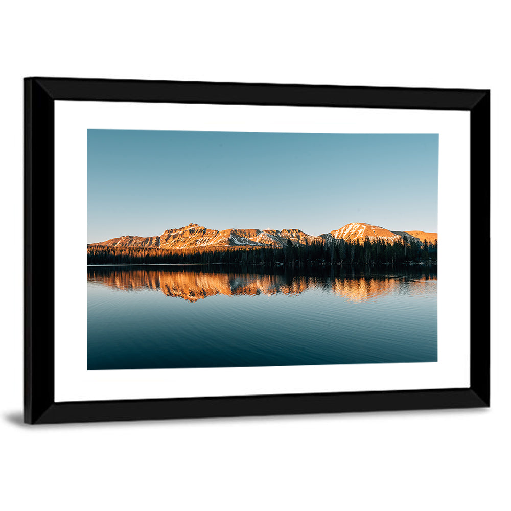 Mirror Lake Reflection, Uinta Mountains Wall Art
