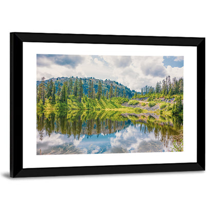 Highwood Lake Reflection Wall Art
