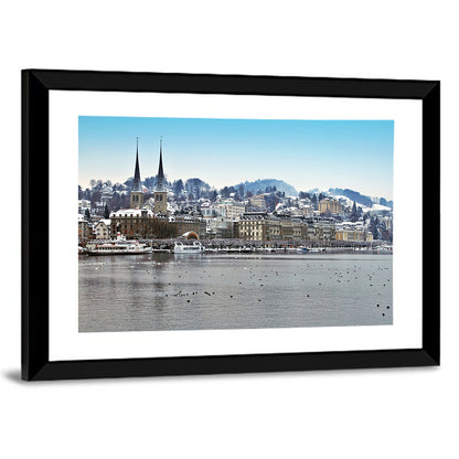Hofkirche Lucerne Cityscape Wall Art
