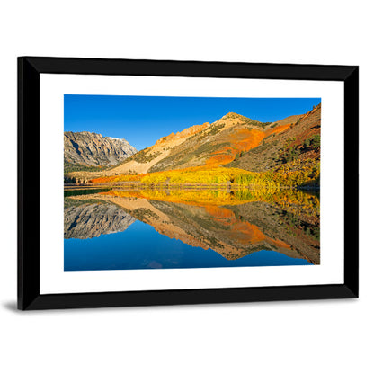 North Lake Autumn Reflection Wall Art