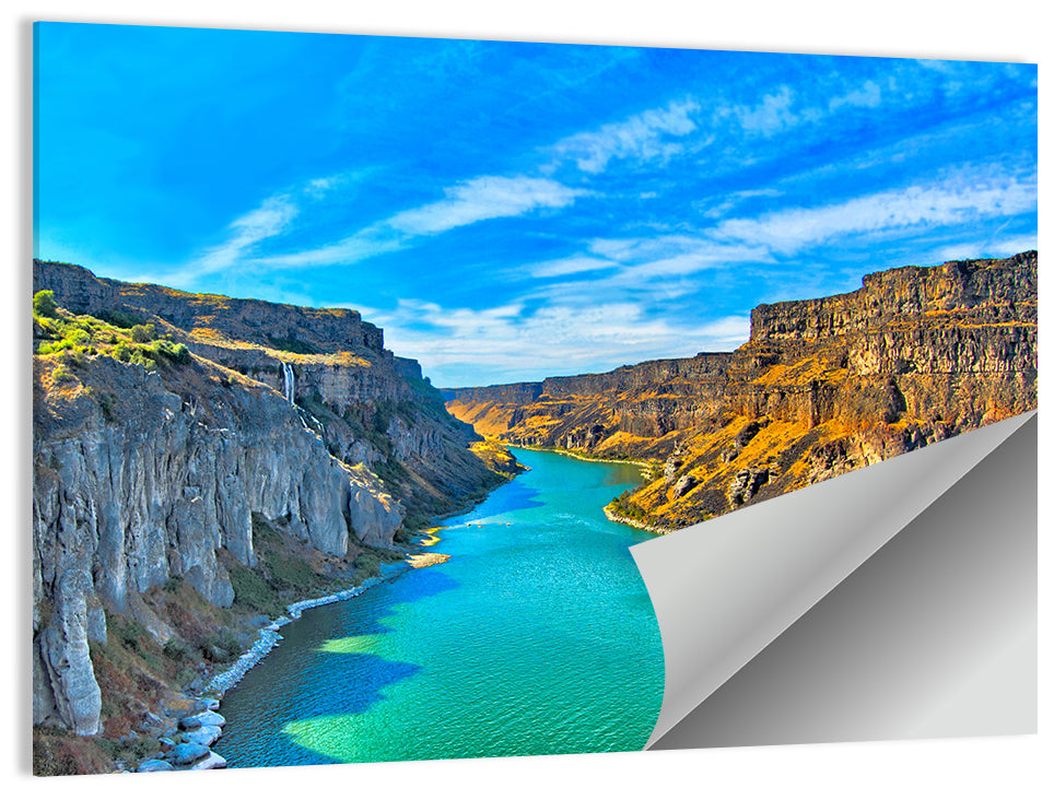 Snake River Canyon at Twin Falls Wall Art