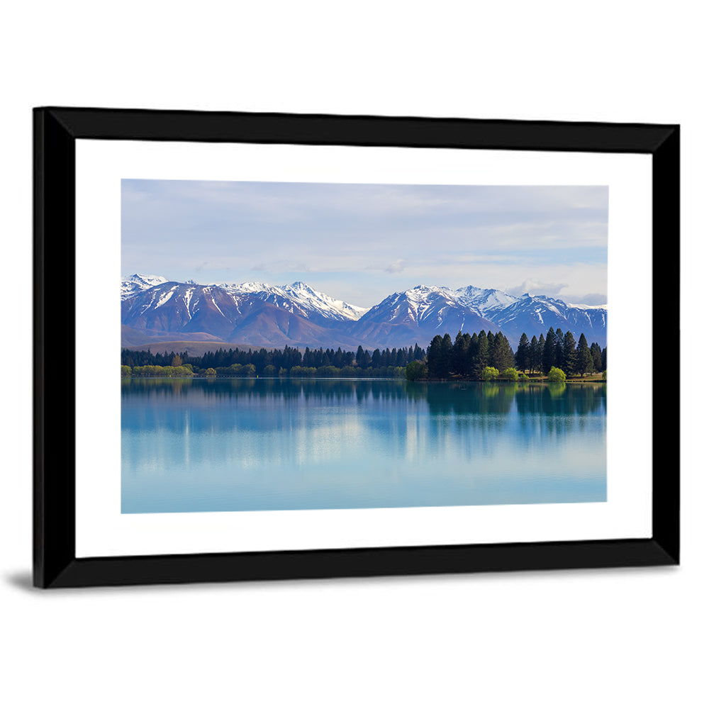 Lake Ruataniwha Reflection Wall Art