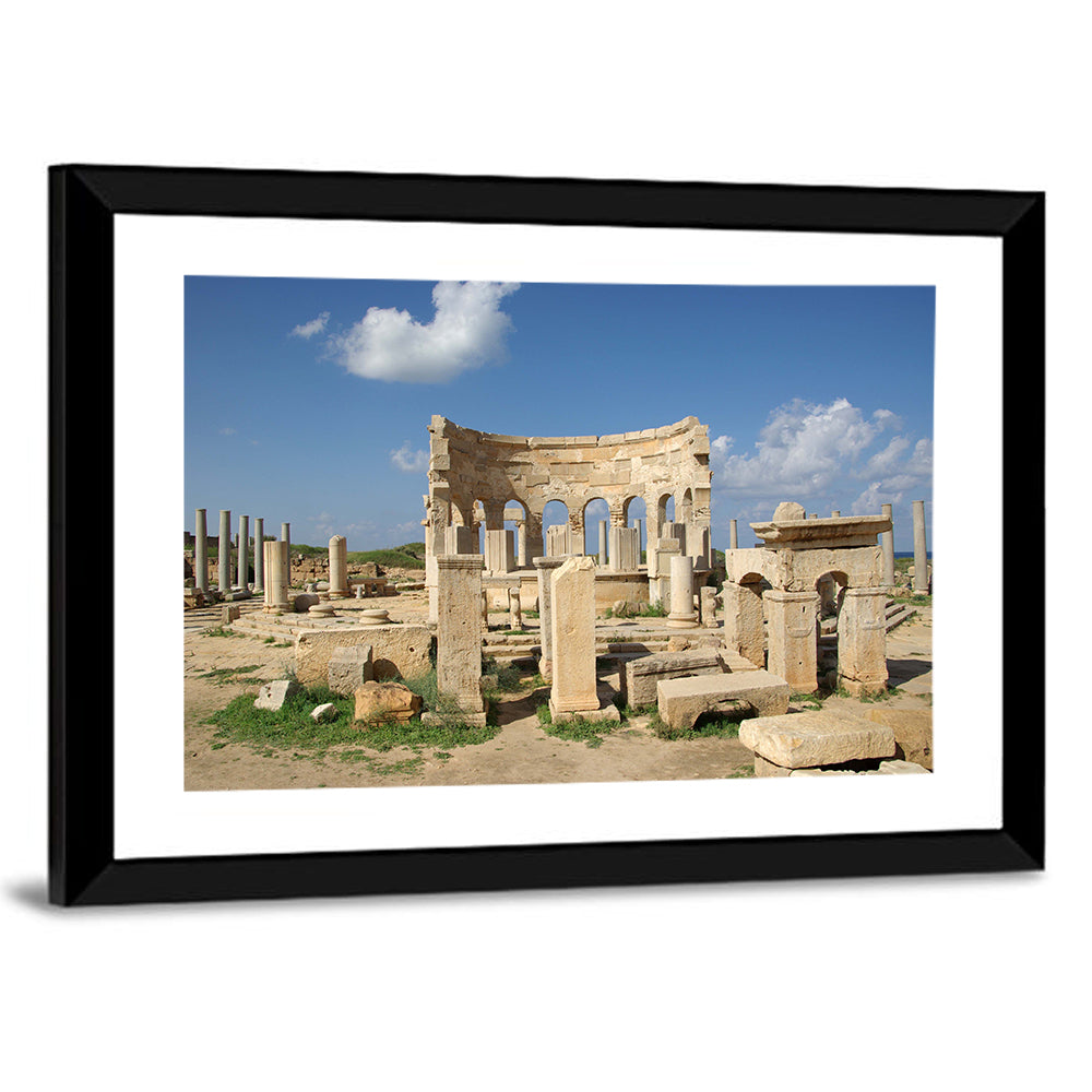 Leptis Magna Stone Ruins Wall Art