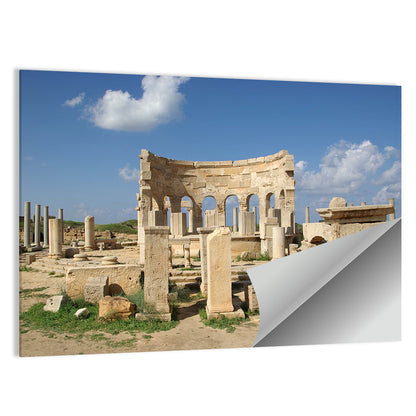 Leptis Magna Stone Ruins Wall Art