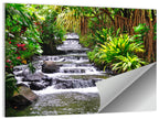 Tabacon Tiered Hot Springs Waterfall Wall Art