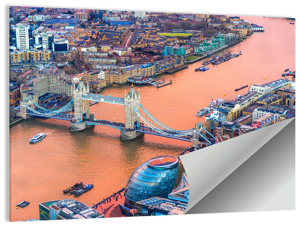Tower Bridge Over the Thames Wall Art