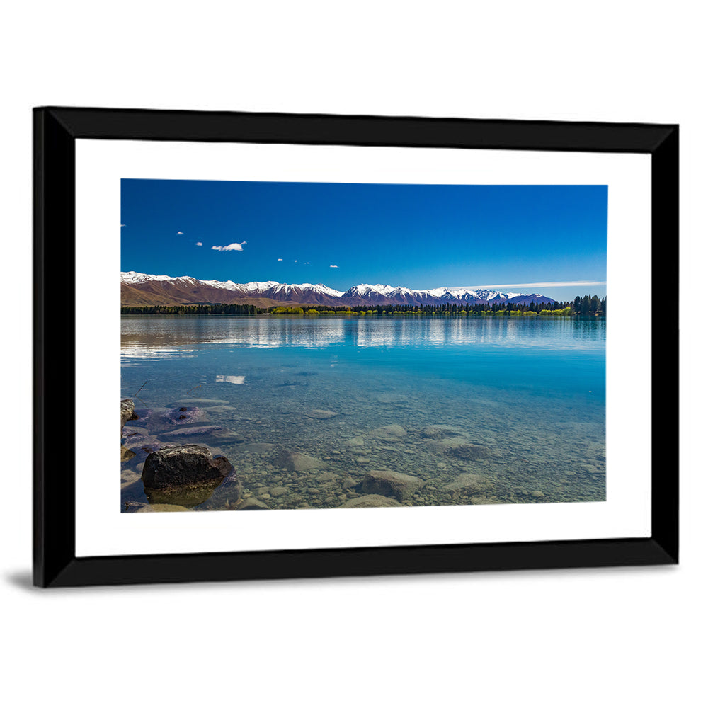 Lake Ruataniwha Reflection Wall Art