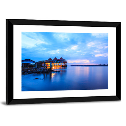 Twilight Restaurant on Lake Victoria Wall Art