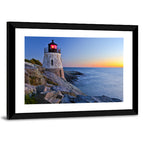 Castle Hill Lighthouse at Dusk Wall Art