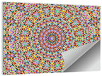 Beaded Kaleidoscope Mandala Wall Art