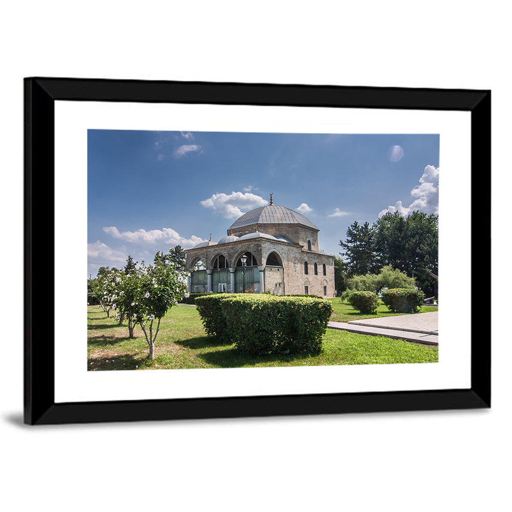 Sunlit Old Mosque in Izmail Wall Art