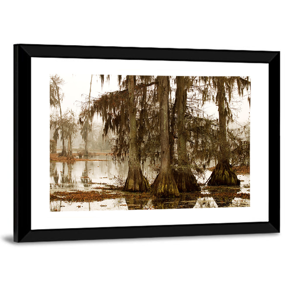 Lake Martin Cypress Morning Wall Art