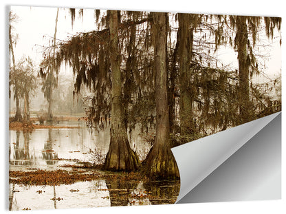 Lake Martin Cypress Morning Wall Art