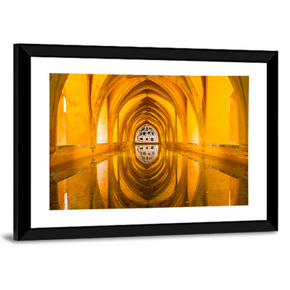 Royal Alcázar Bath Reflections Wall Art