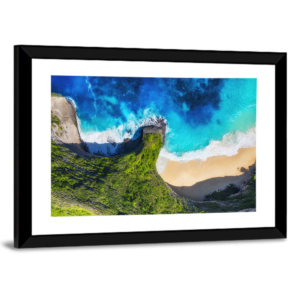Kelingking Beach Cliffs Wall Art