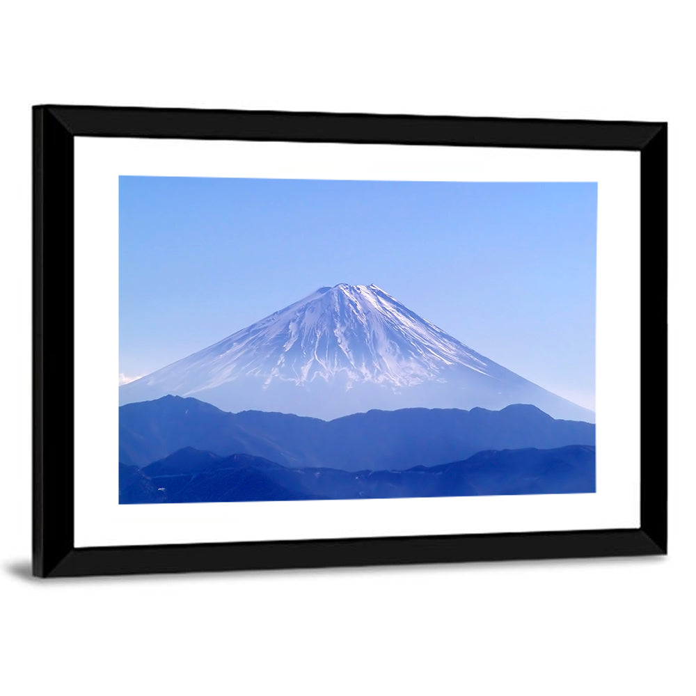 Mount Fuji Minimalist Landscape Wall Art