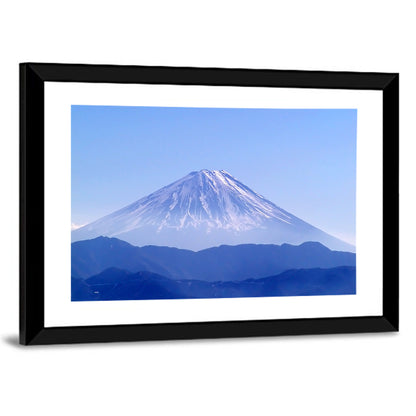 Mount Fuji Minimalist Landscape Wall Art