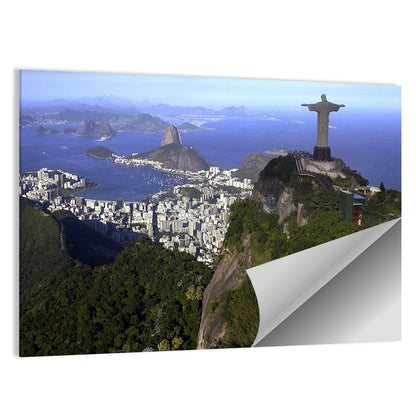 Christ the Redeemer Over Rio De Janeiro Wall Art