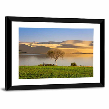 Mui Ne Lake and Sand Dunes Wall Art